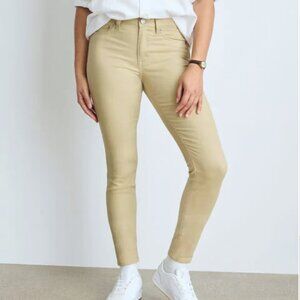 Aeropostale High Rise Khaki Skinny Jeggings Pants Size 2 Regular